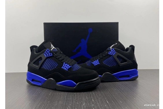 THUNDER RETRO AIR CT8527-018 CT8527-018 JORDAN 4 BLUE 0227